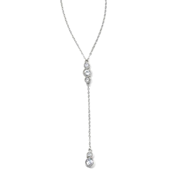 NWOTS! $89 Brighton "INFINITY SPARKLE-Y" Lariat of Large Swarovski Crystals! - Picture 2 of 9